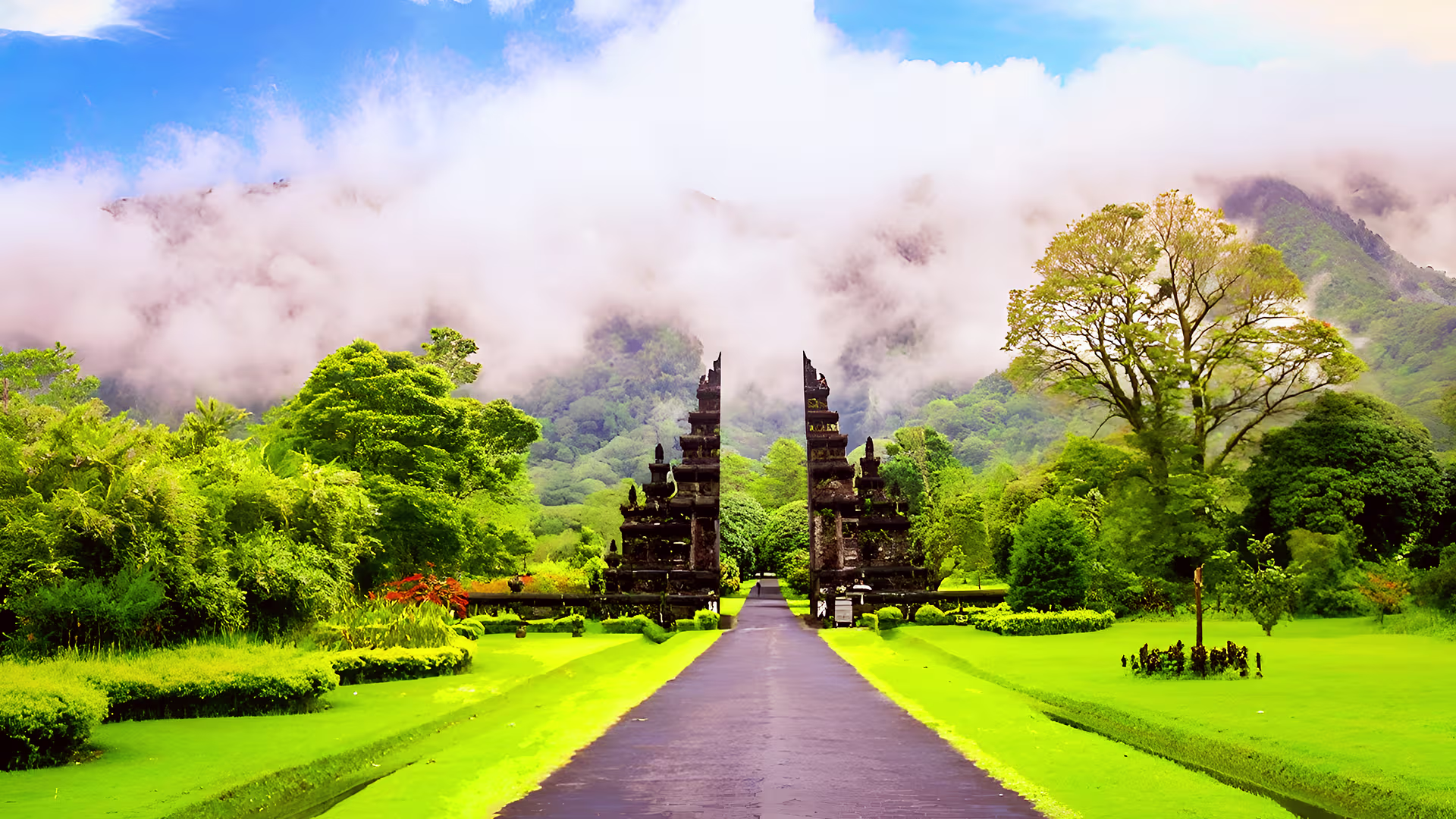 Scenic view of Bali