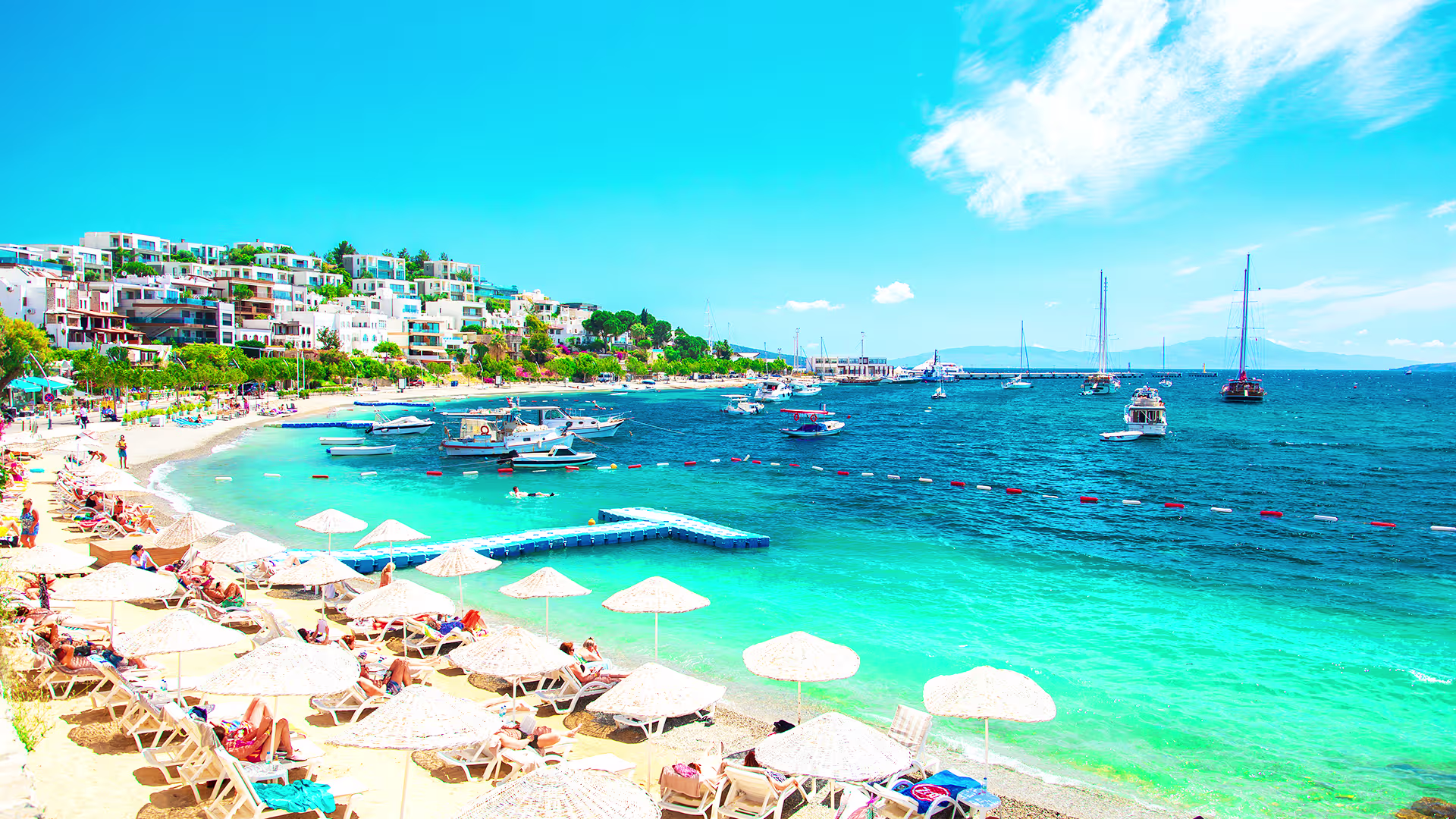 Scenic view of Bodrum