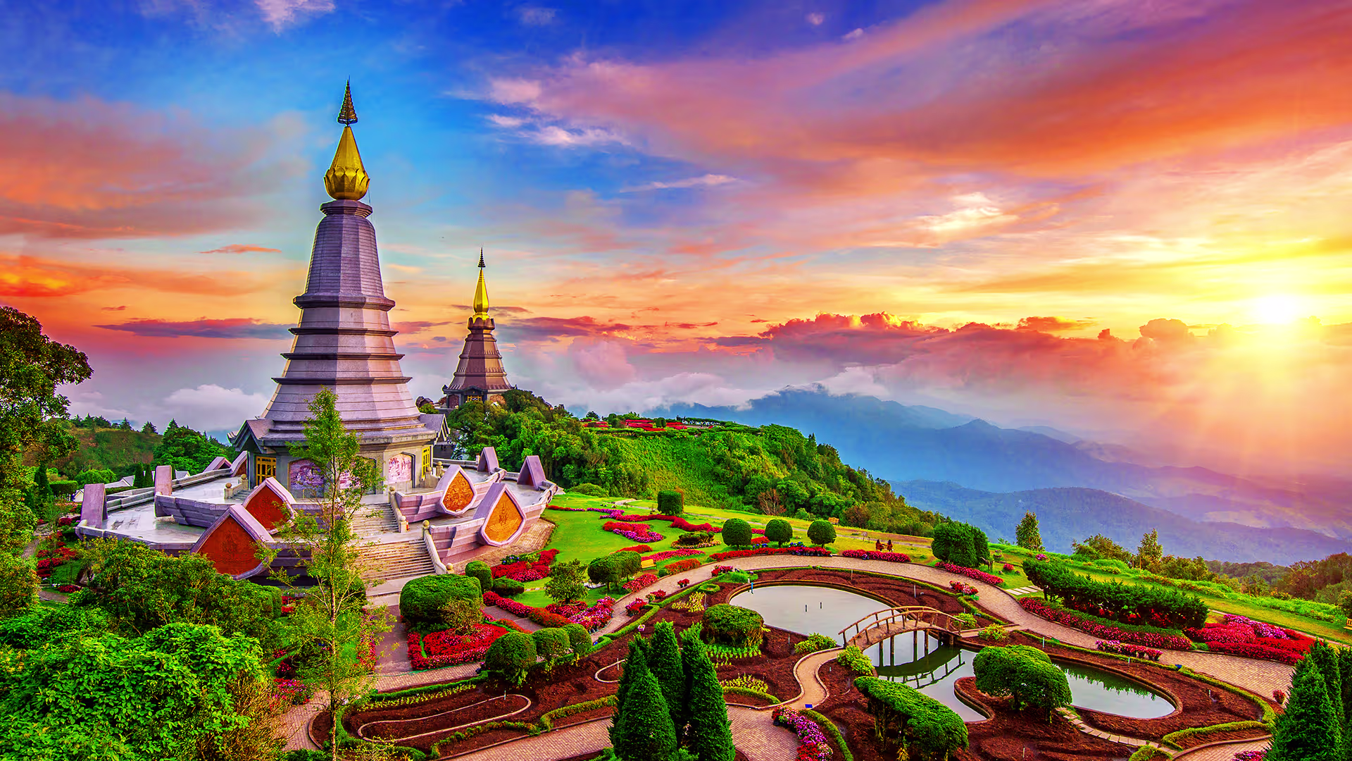 Scenic view of Chiang Mai
