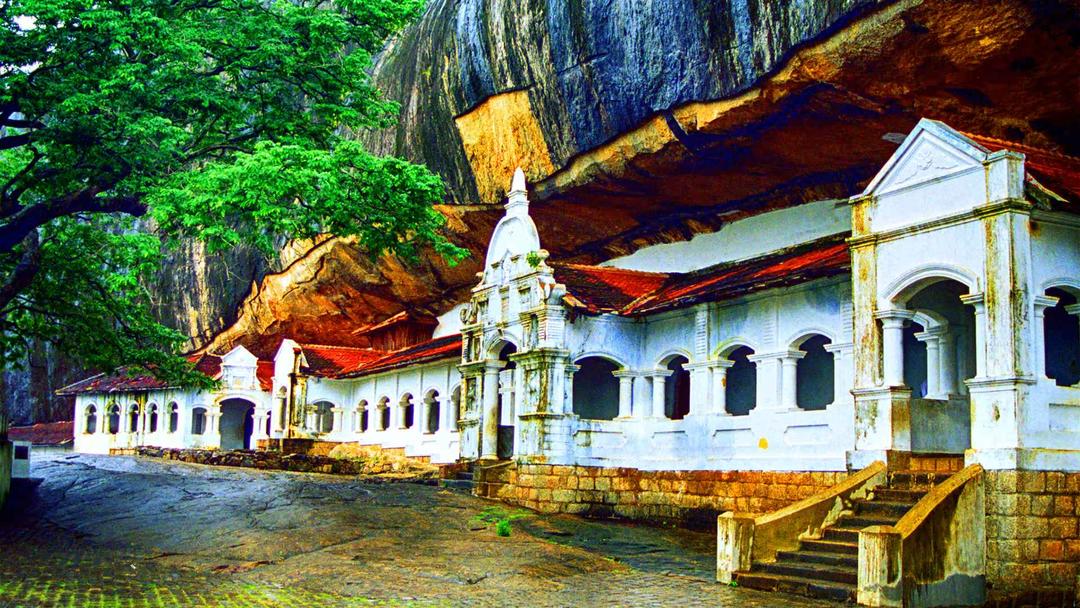 Scenic view of Dambulla
