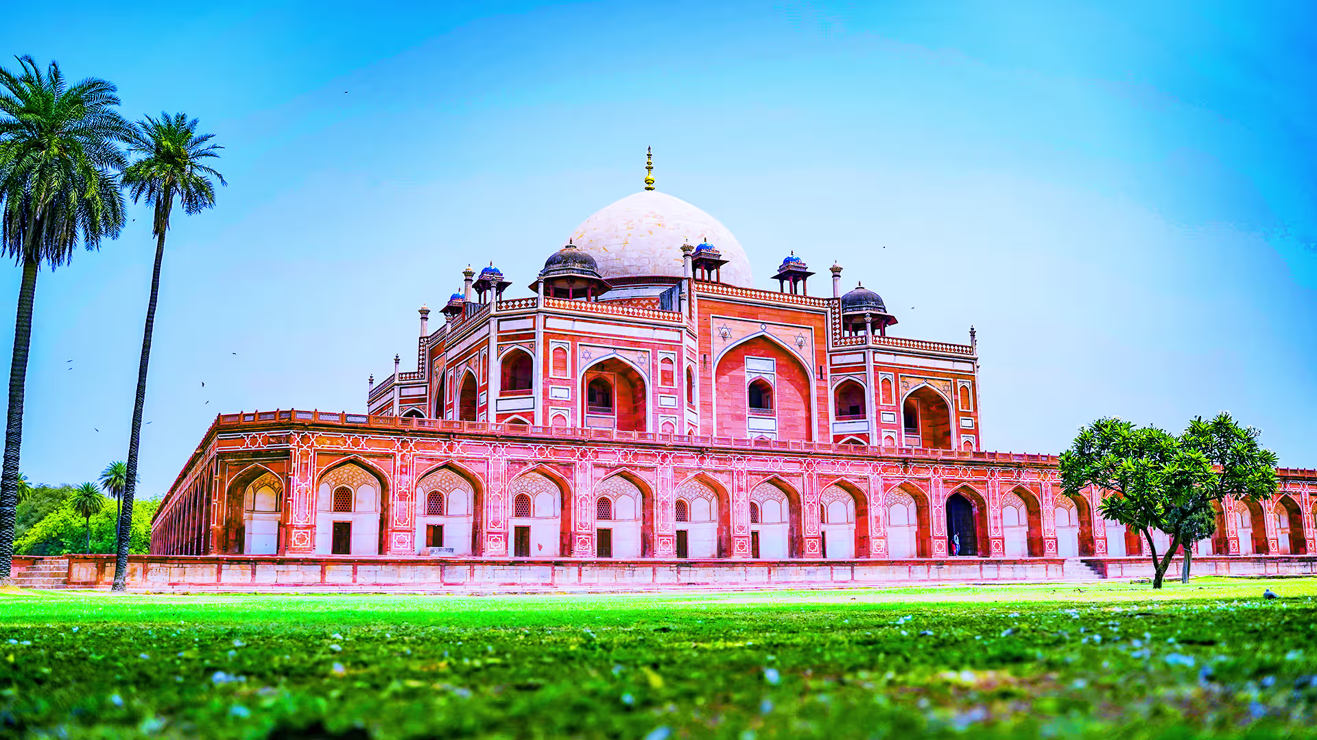 Scenic view of Delhi