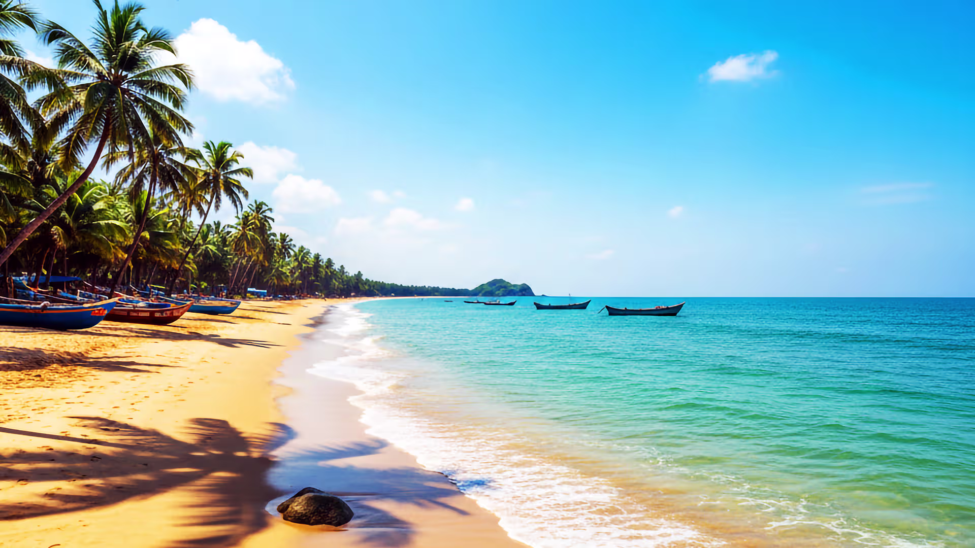 Scenic view of Goa