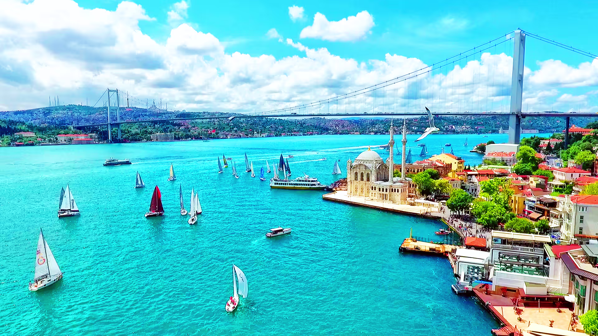 Scenic view of Istanbul