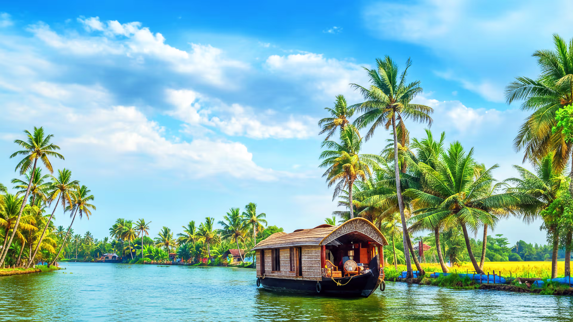 Scenic view of Kerala