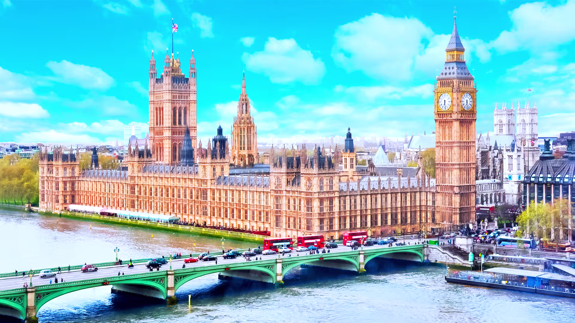 Scenic view of London