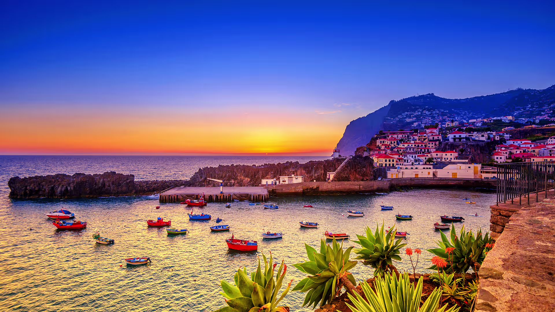 Scenic view of Madeira