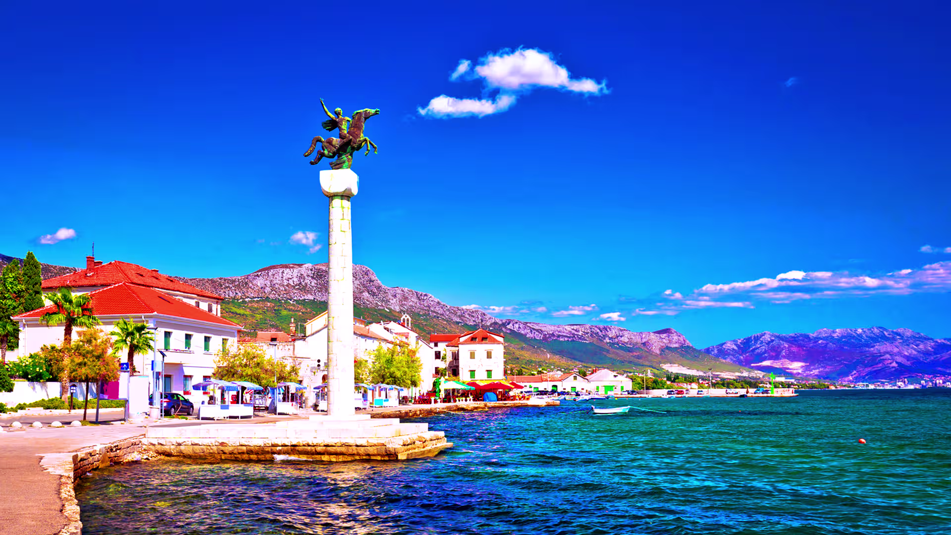 Scenic view of Split