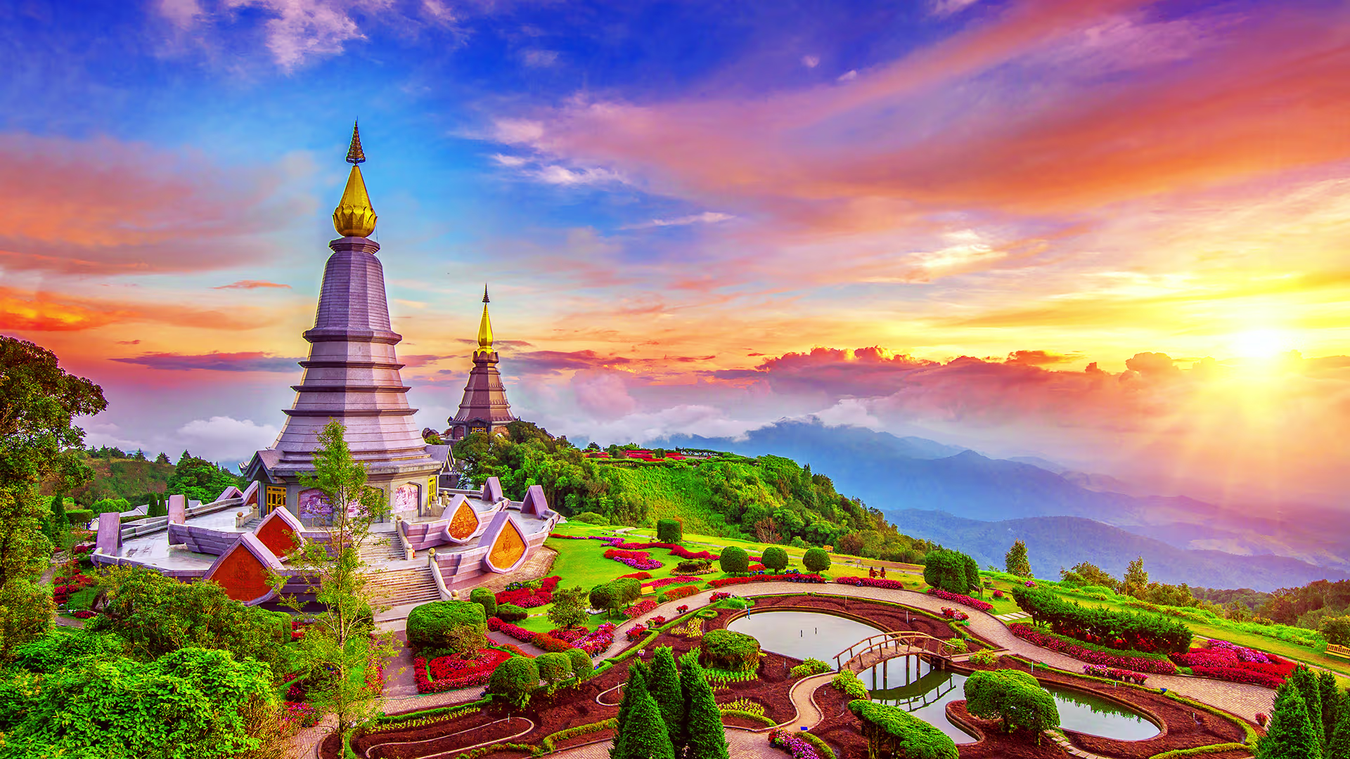 Scenic view of Thailand