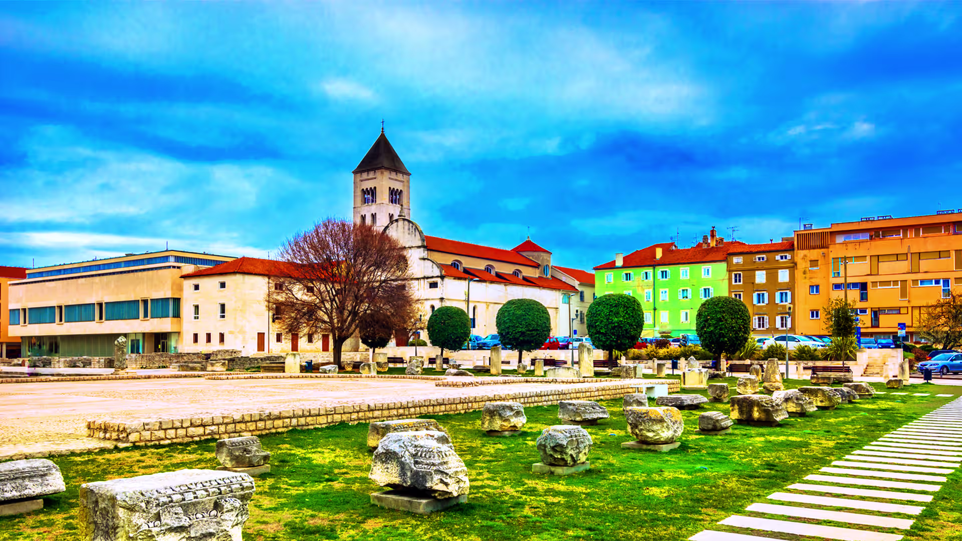 Scenic view of Zadar